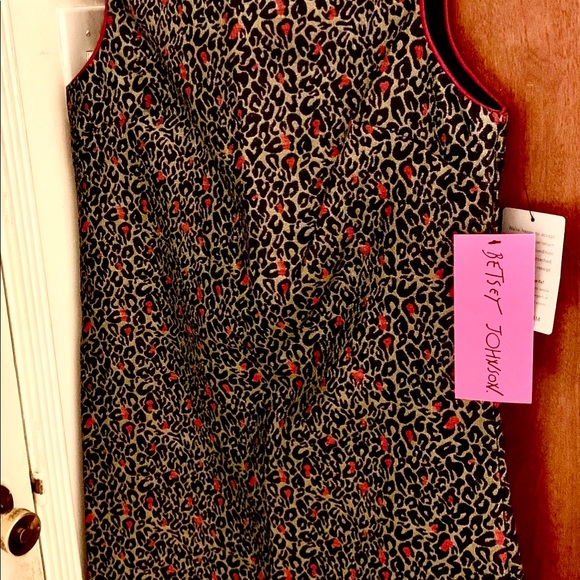 Betsey Johnson Leopard Print Mini Dress - Picture 2 of 4